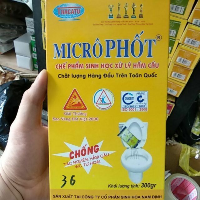 Bột thông cầu cống Microphot